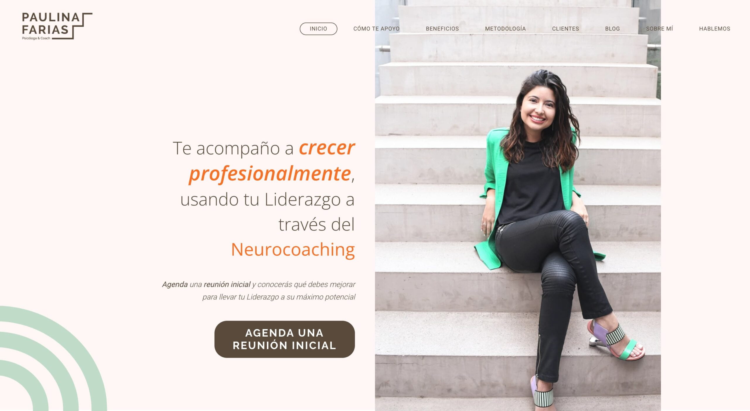 web de Paulina Farias